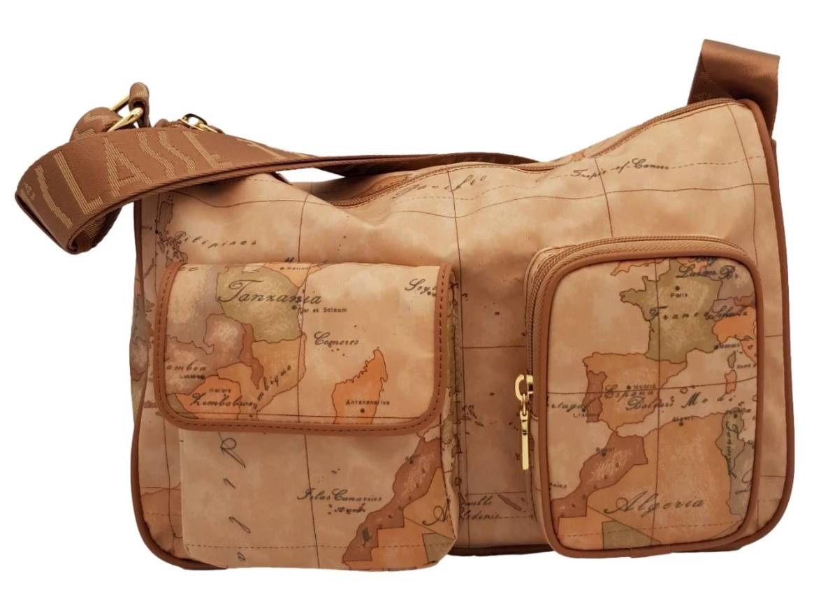 Alviero Martini Borsa Tracolla Con Tasche Geo Soft C S011 6001 Natural
